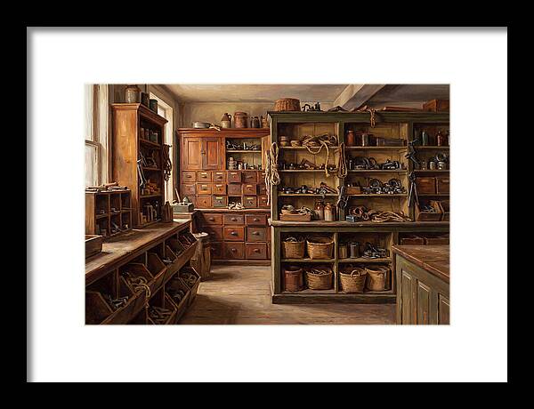 Vintage Hardware Store Interior