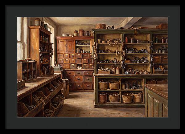 Vintage Hardware Store Interior