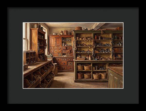 Vintage Hardware Store Interior