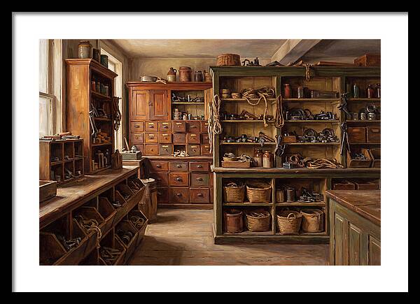 Vintage Hardware Store Interior