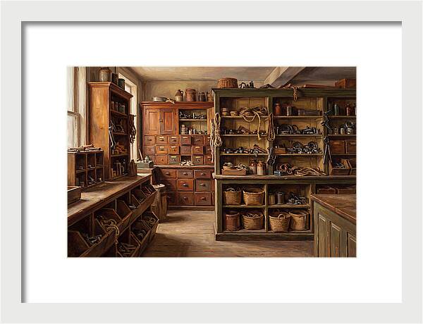Vintage Hardware Store Interior