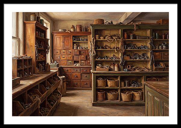 Vintage Hardware Store Interior