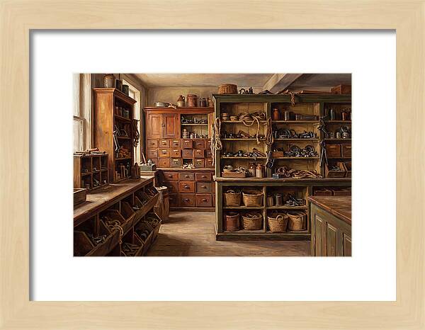 Vintage Hardware Store Interior