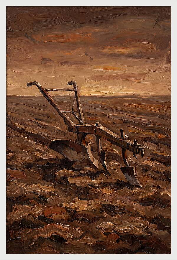 Vintage Horse Drawn Plow
