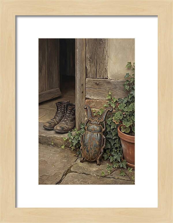 Vintage Iron Boot Jack By The Door