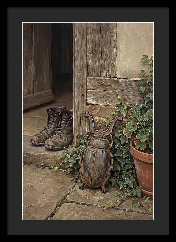 Vintage Iron Boot Jack By The Door