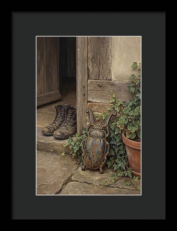 Vintage Iron Boot Jack By The Door