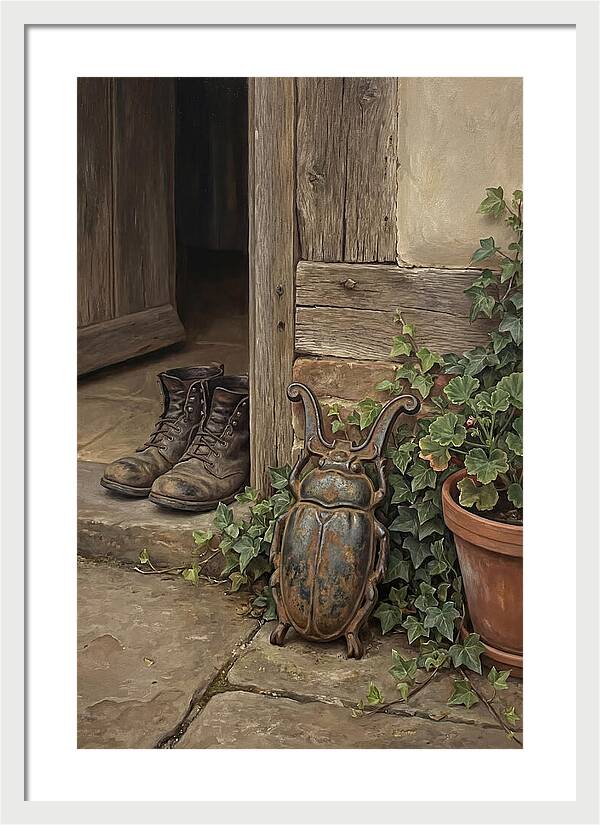 Vintage Iron Boot Jack By The Door