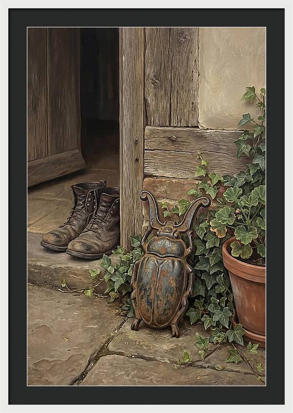 Vintage Iron Boot Jack By The Door