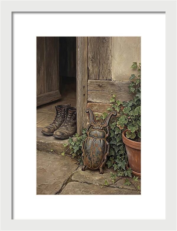Vintage Iron Boot Jack By The Door
