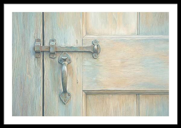 Vintage Iron Door Latch