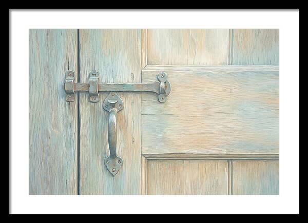 Vintage Iron Door Latch