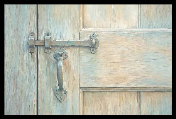 Vintage Iron Door Latch