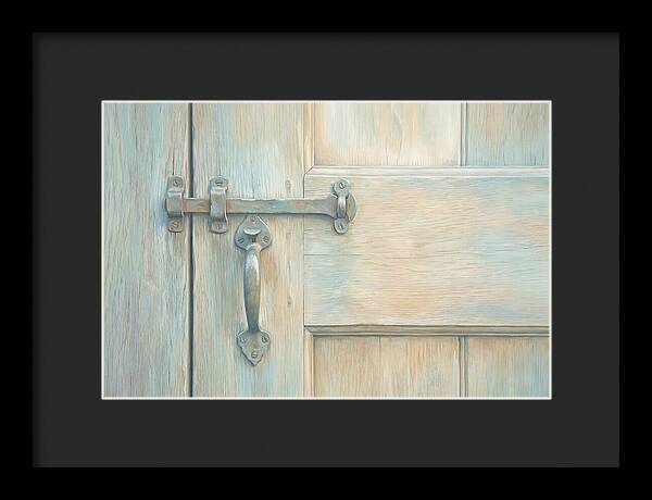 Vintage Iron Door Latch