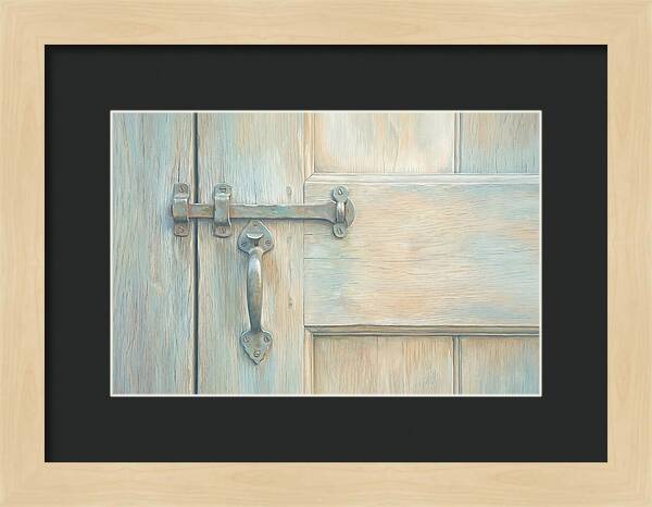 Vintage Iron Door Latch