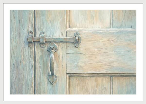 Vintage Iron Door Latch