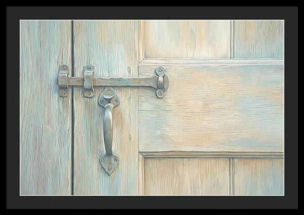Vintage Iron Door Latch