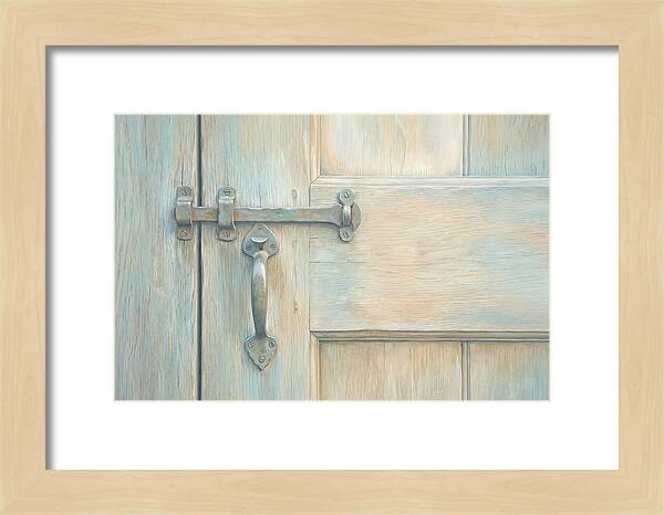 Vintage Iron Door Latch