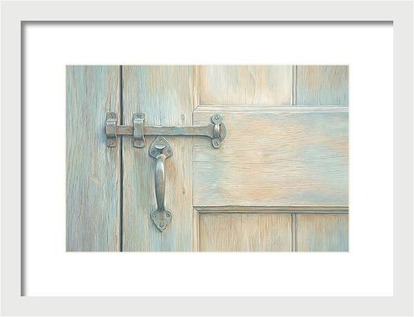 Vintage Iron Door Latch