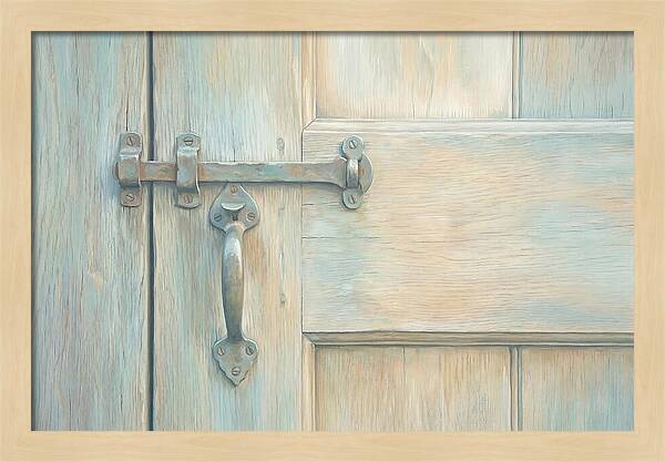 Vintage Iron Door Latch