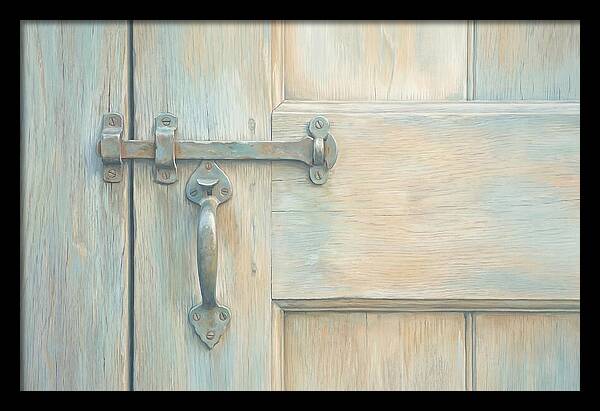 Vintage Iron Door Latch