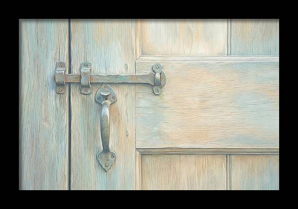 Vintage Iron Door Latch