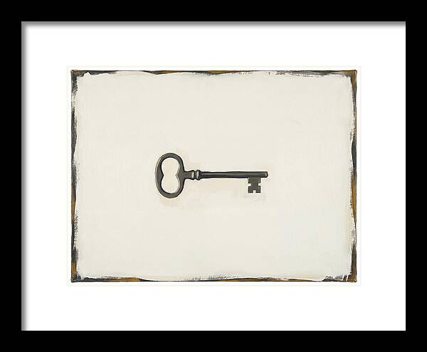 Vintage Key Silhouette