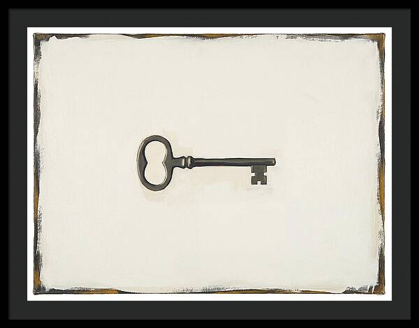 Vintage Key Silhouette