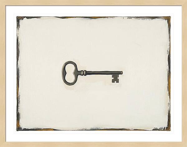 Vintage Key Silhouette
