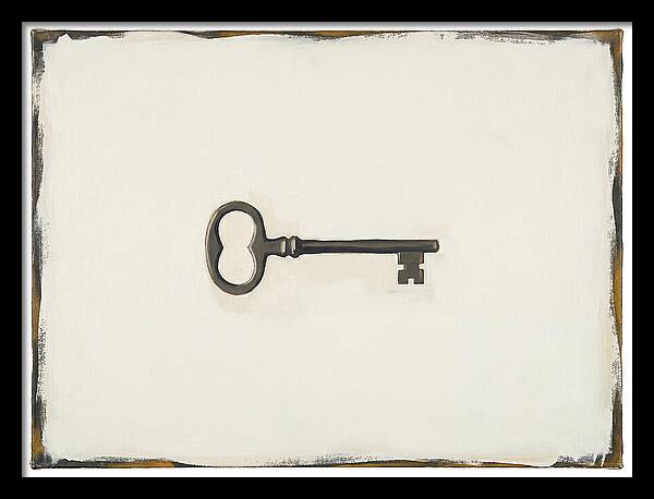 Vintage Key Silhouette