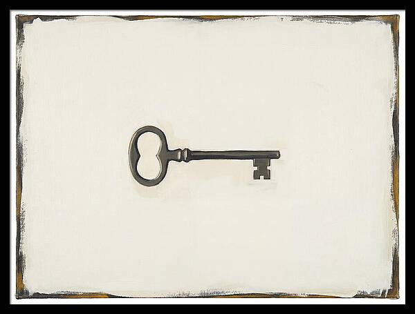 Vintage Key Silhouette