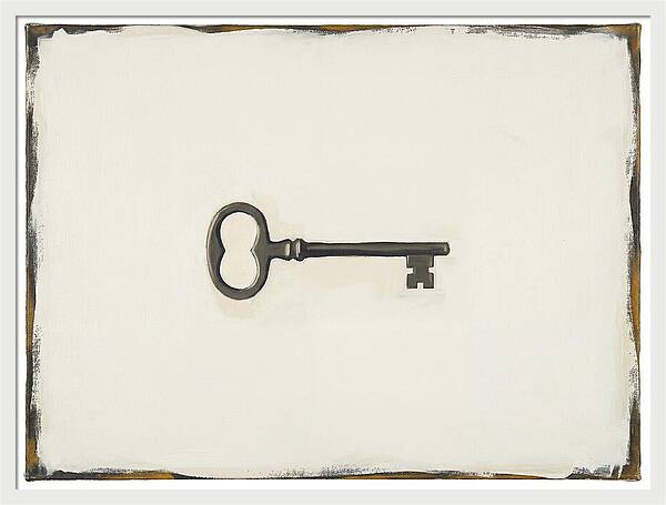 Vintage Key Silhouette
