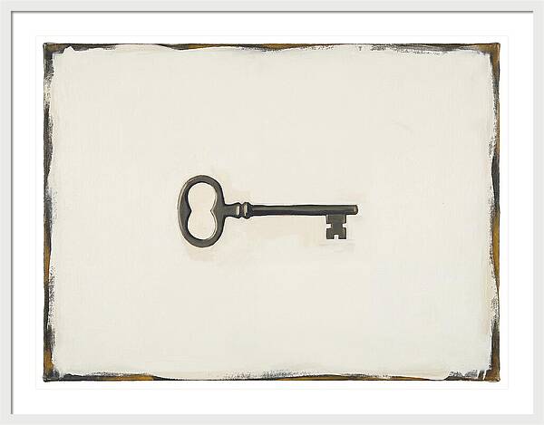 Vintage Key Silhouette