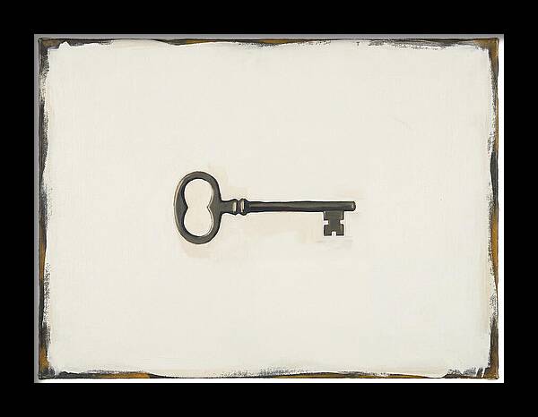Vintage Key Silhouette