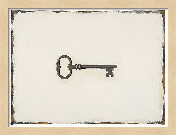 Vintage Key Silhouette