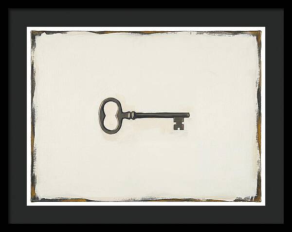 Vintage Key Silhouette