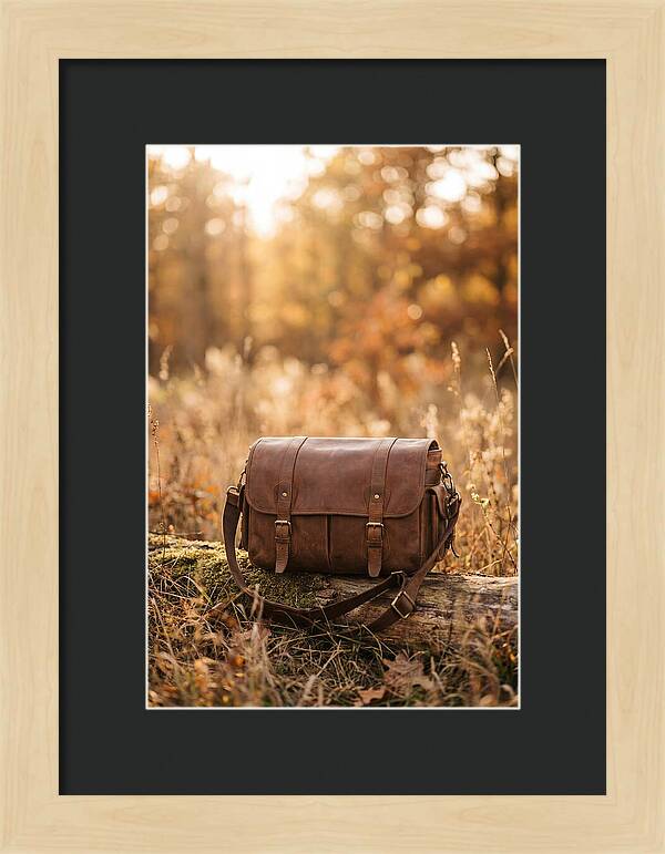 Vintage Leather Camera Bag