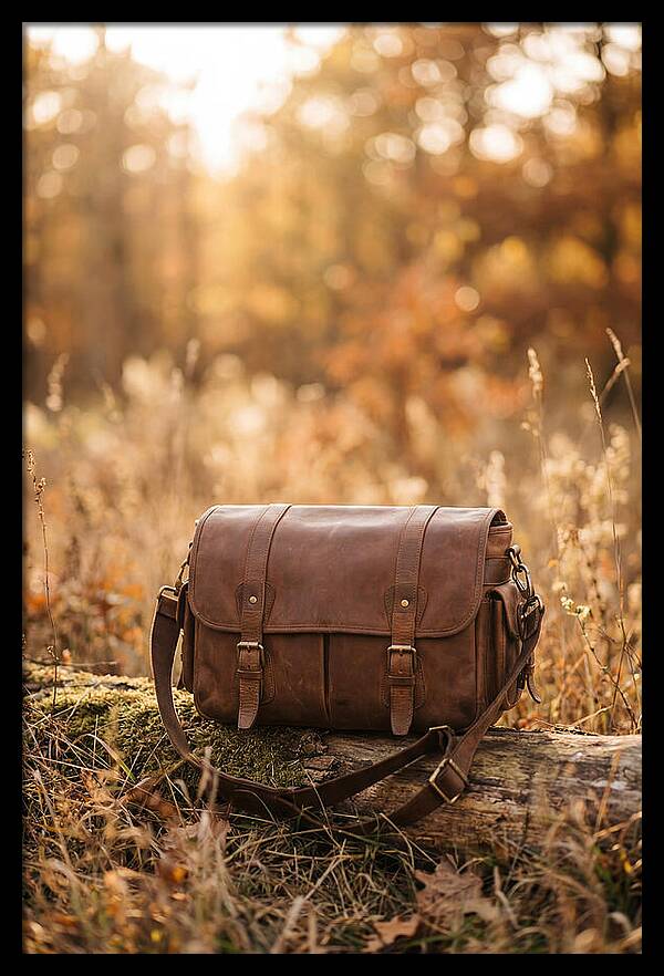 Vintage Leather Camera Bag