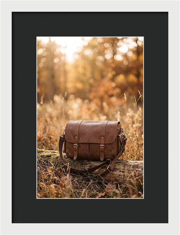 Vintage Leather Camera Bag