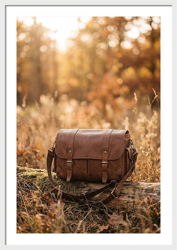 Vintage Leather Camera Bag