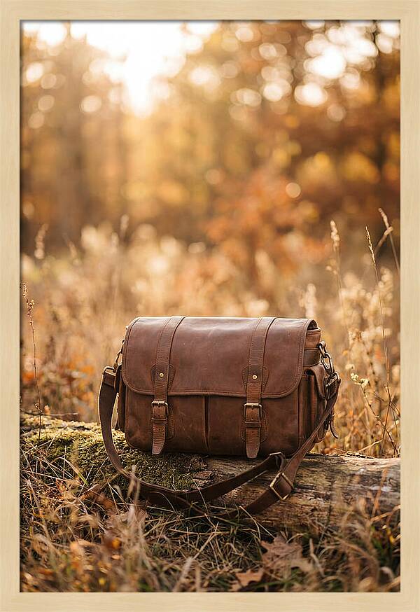 Vintage Leather Camera Bag