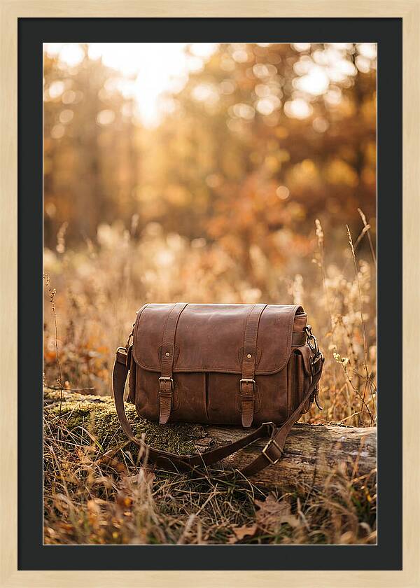 Vintage Leather Camera Bag