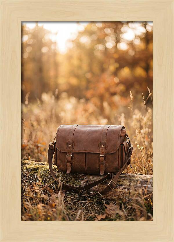 Vintage Leather Camera Bag