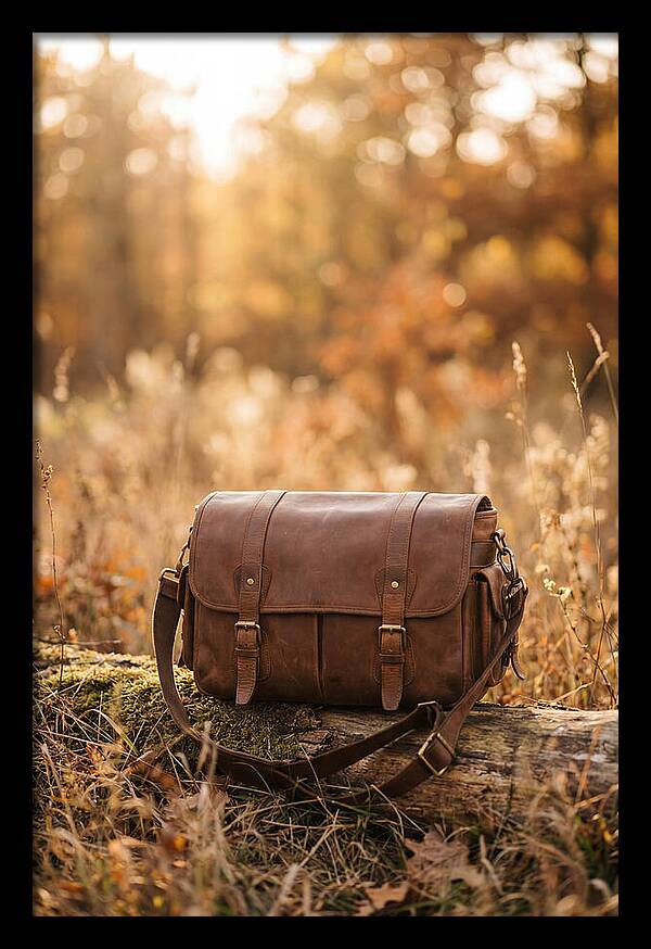 Vintage Leather Camera Bag