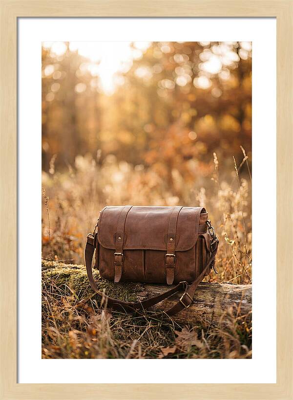 Vintage Leather Camera Bag