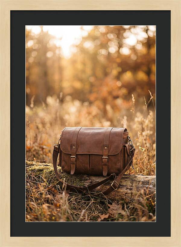 Vintage Leather Camera Bag
