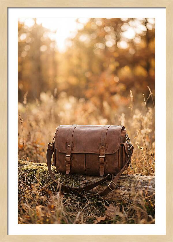 Vintage Leather Camera Bag