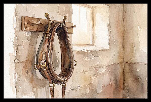 Vintage Leather Horse Collar