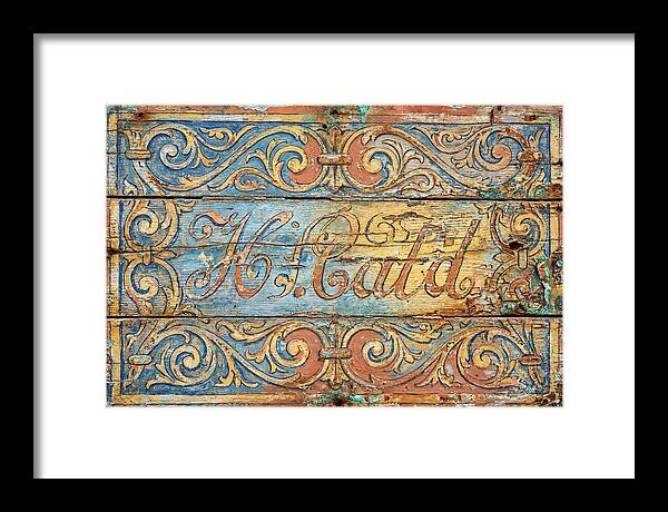 Vintage Mediterranean Signage
