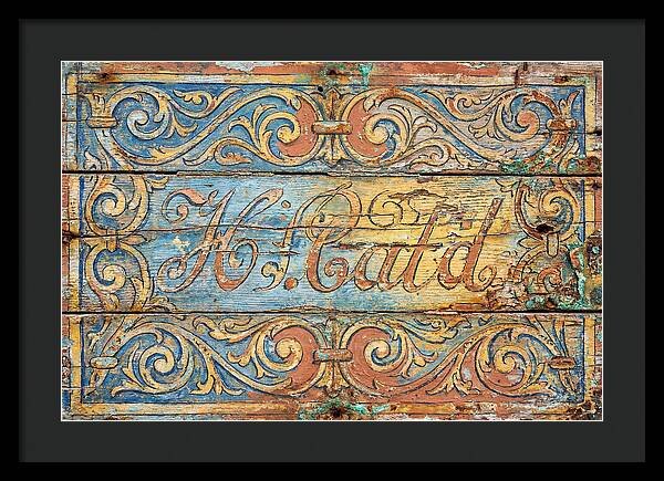 Vintage Mediterranean Signage